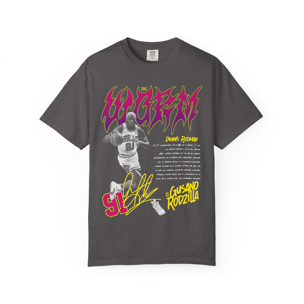 Dennis Rodman - Retro Sports Graphic T-Shirt, Vintage Basketball Apparel