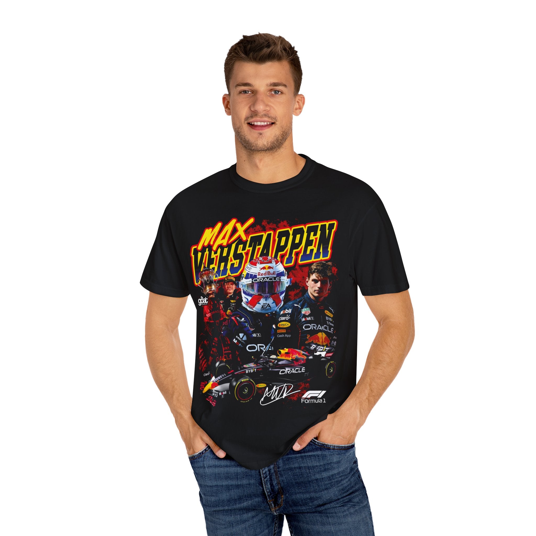 Max Verstappen Racing T-shirt, Unisex Tee for Formula 1 Fans