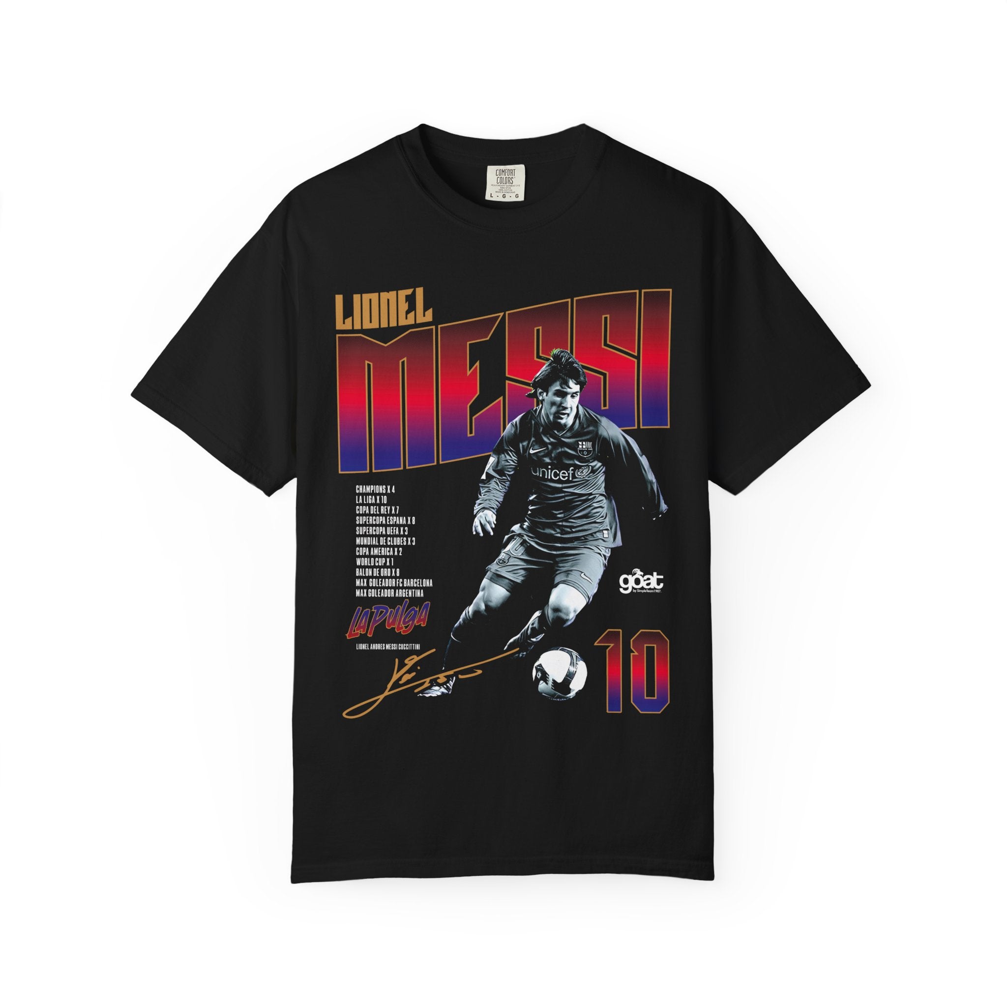Lionel Messi Argentina Vintage Graphic T-Shirt, Unisex
