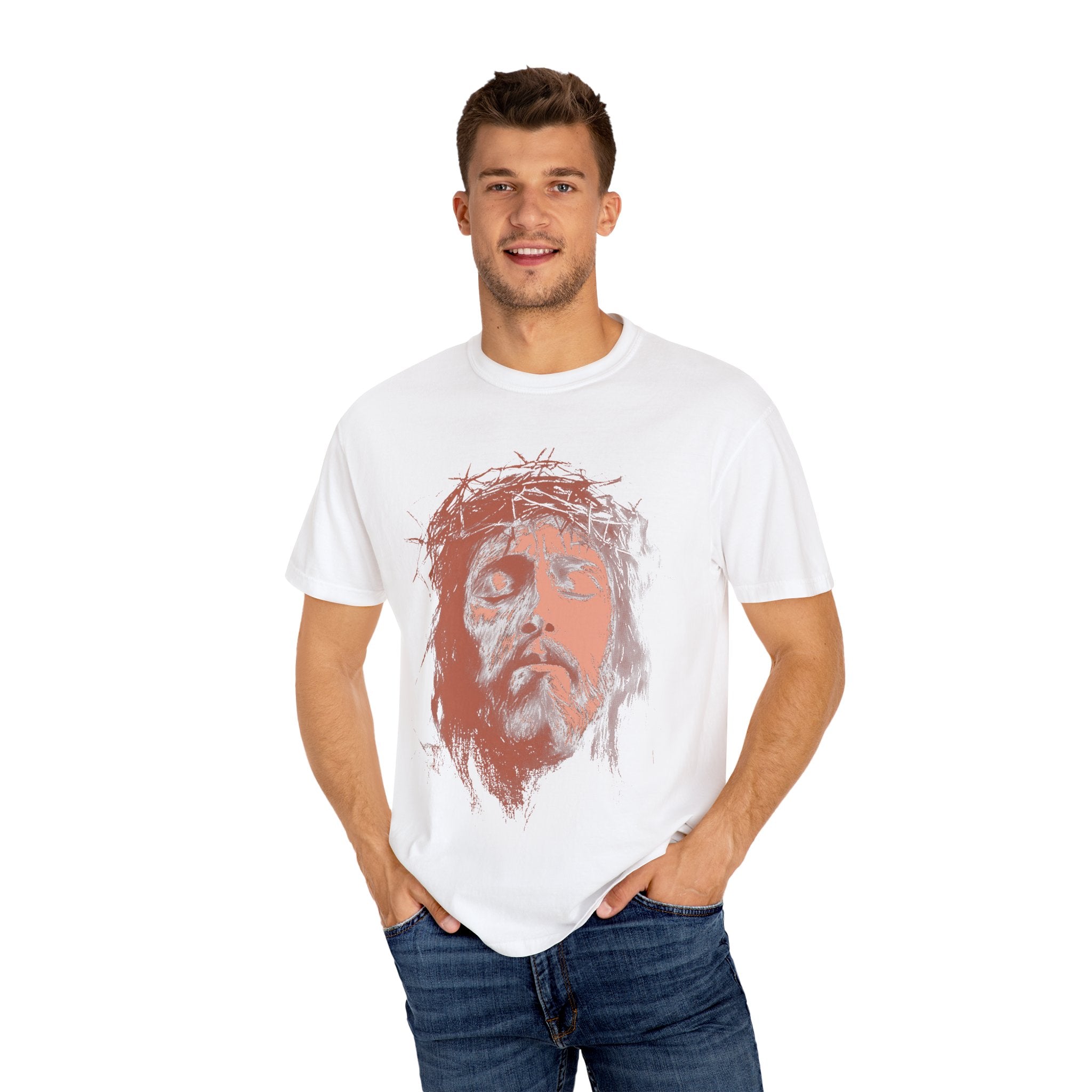 Jesus Design - Christian Graphic T-Shirt, Faith Apparel, Religious Gift