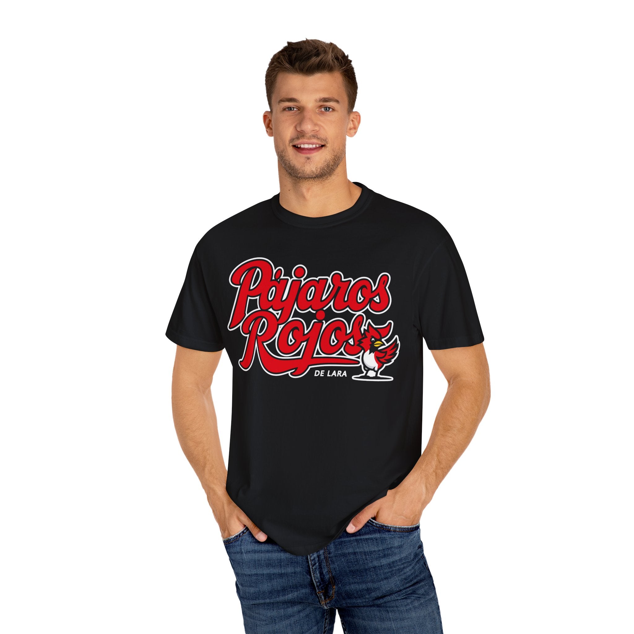 Venezuela Baseball Teamm Cardenales de Lara - Pájaros Rojos de Lara' Design, Casual Wear, Graphic Tee.