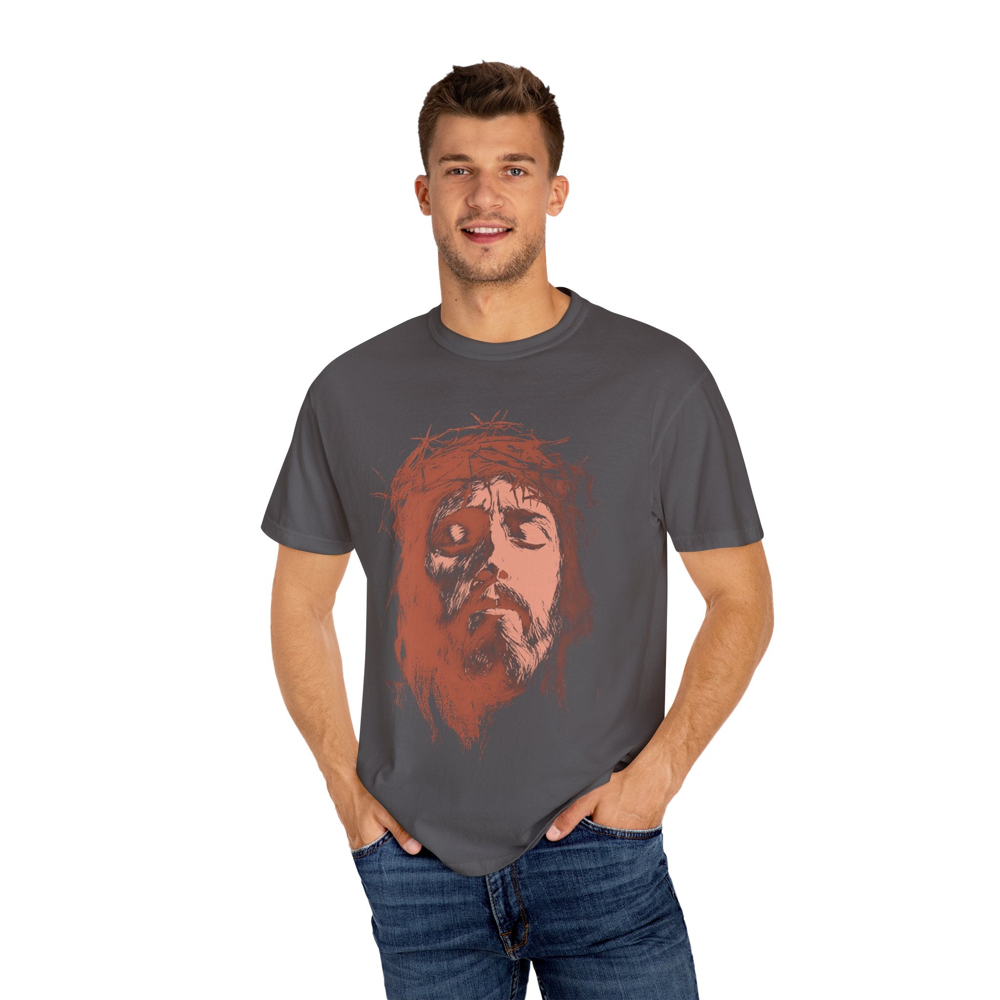 Jesus Design - Christian Graphic T-Shirt, Faith Apparel, Religious Gift