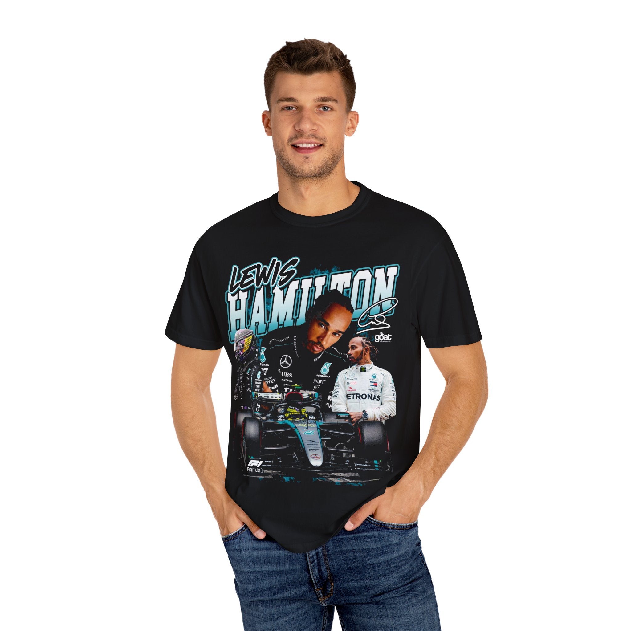 Lewis Hamilton Graphic T-Shirt, Unisex Motorsport Tee