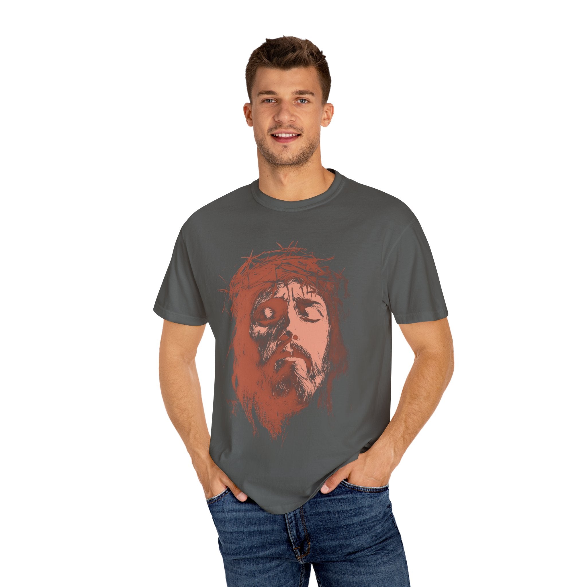 Jesus Design - Christian Graphic T-Shirt, Faith Apparel, Religious Gift