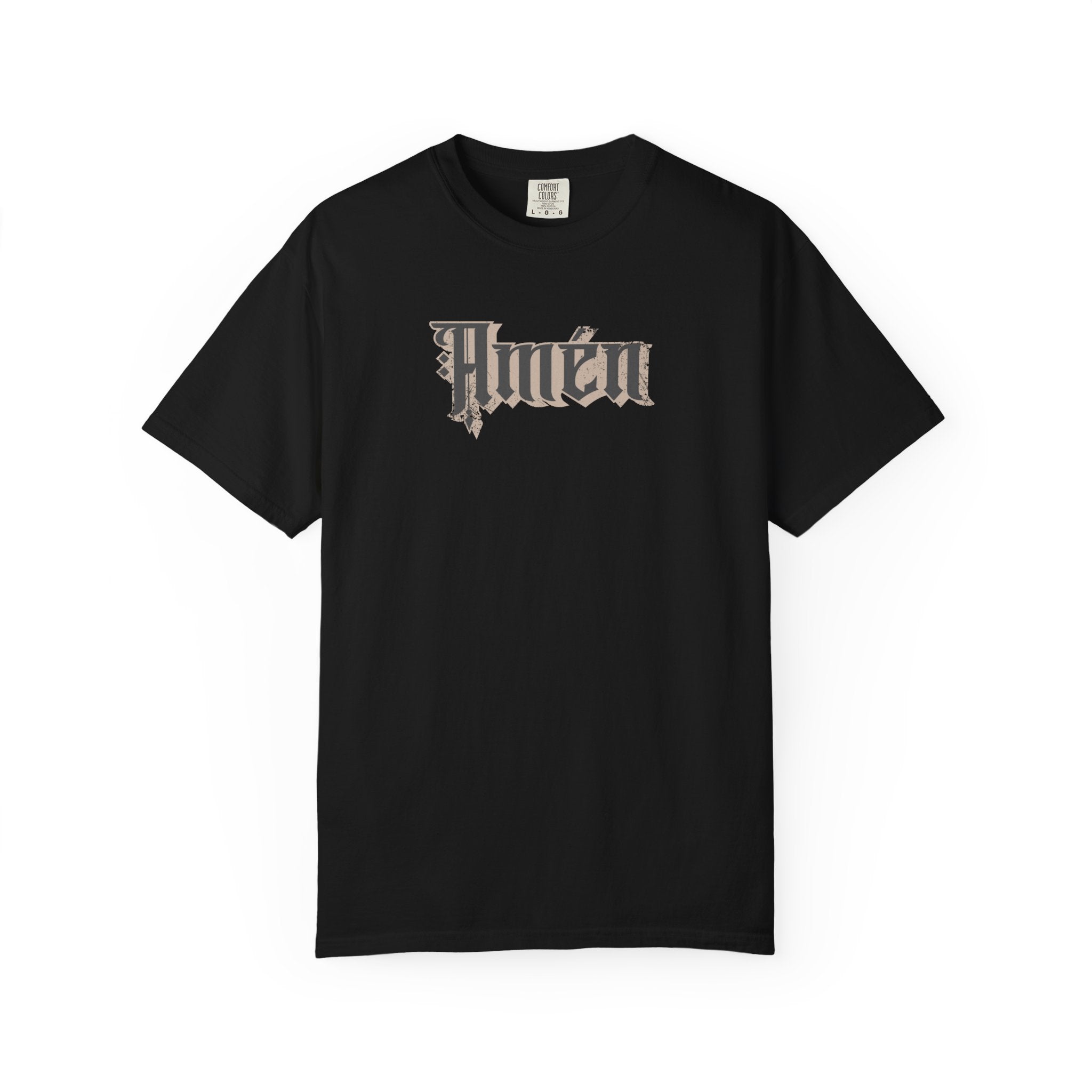 T-shirt with 'Amén' Design, Faith-Based Apparel